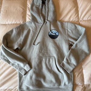 Green Sweatshirt Hoodie Top